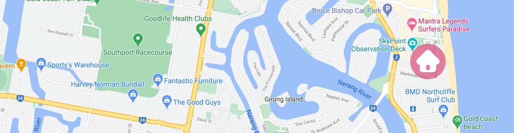 Surfers Paradise Accomodation Location Surfers Paradise Accomodation Location
